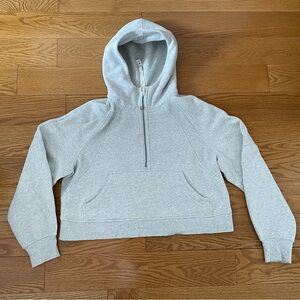 Scuba Oversized Half-Zip Hoodie
